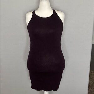 American Eagle Outfitters Dark Purple Mini Dress